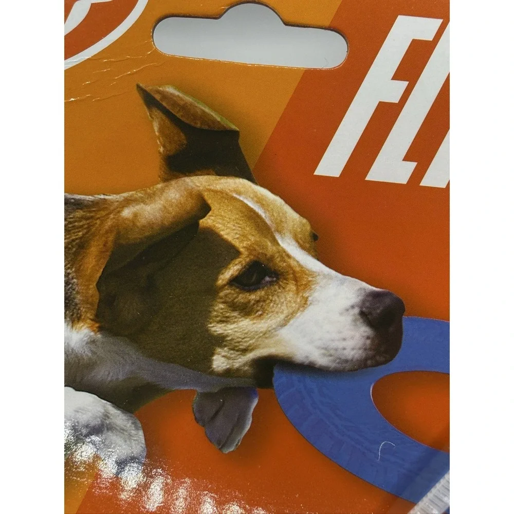 Nerf Dog Tire Flyer Dog Toy 10 Inch Red Durable Floating TPR 1111-2096